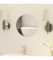 Frameless Mirror Round 30 cm Glass