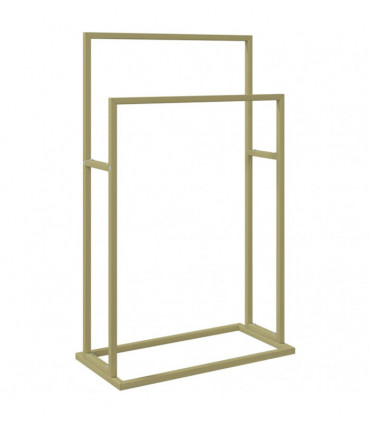 Freestanding Towel Rack Gold 48x24x78.5 cm Iron