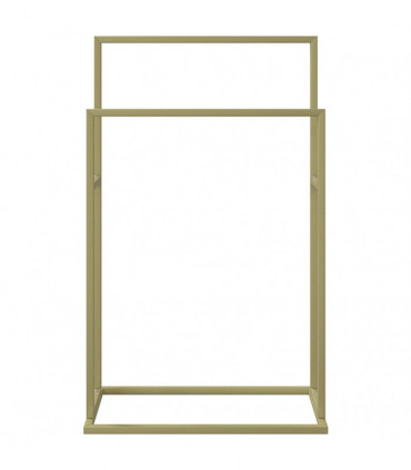 Freestanding Towel Rack Gold 48x24x78.5 cm Iron