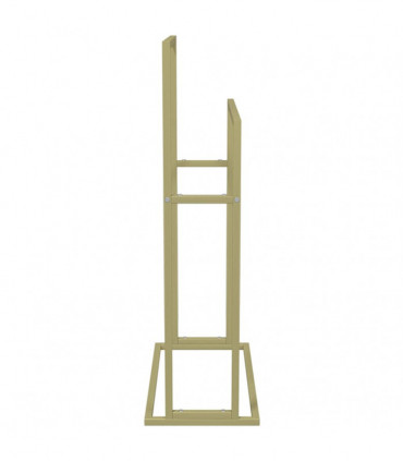 Freestanding Towel Rack Gold 48x24x78.5 cm Iron