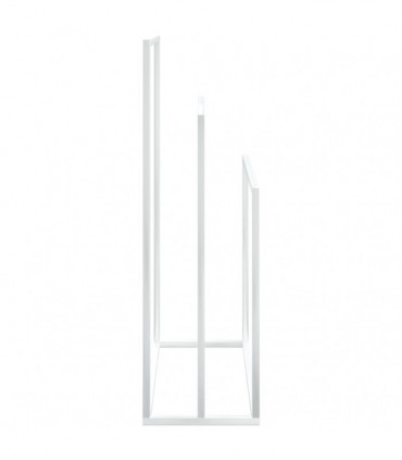 Freestanding Towel Rack White 48x24x79 cm Iron