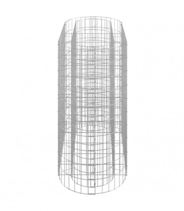 Gabion Raised Bed Galvanised Iron 120x50x100 cm