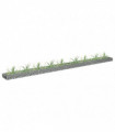Gabion Raised Bed Galvanised Steel 360x30x10 cm