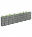 Gabion Raised Bed Galvanised Steel 360x30x90 cm