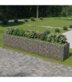 Gabion Raised Bed Galvanised Steel 540x90x100 cm