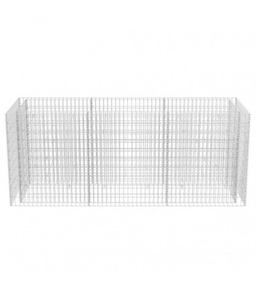 Gabion Raised Bed Steel 270x90x100 cm