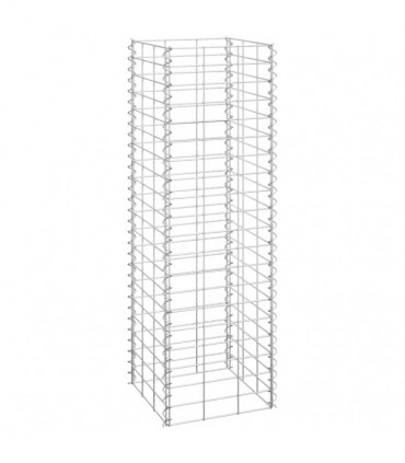 Gabion Raised Beds 3 pcs 30x30x100 cm Iron