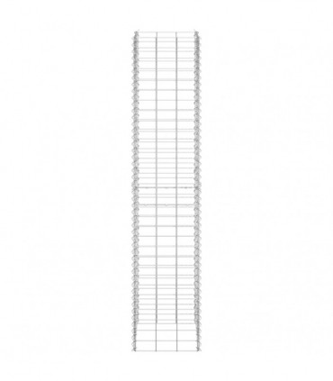 Gabion Raised Beds 3 pcs 30x30x150 cm Iron