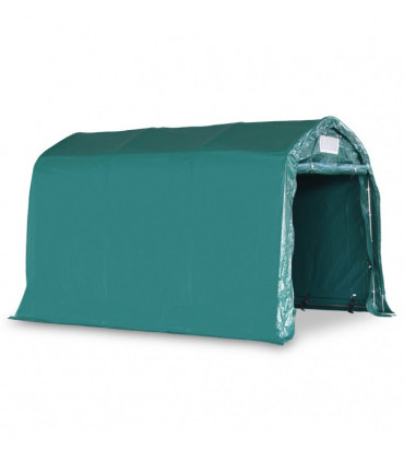 Garage Tent PVC 2.4x3.6 m Green