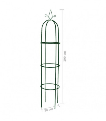 Garden Arch Tower 2 pcs