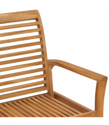Garden Bench 112 cm Solid Teak Wood
