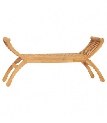 Garden Bench 120 cm Solid Teak Wood