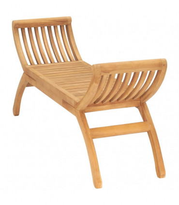 Garden Bench 120 cm Solid Teak Wood