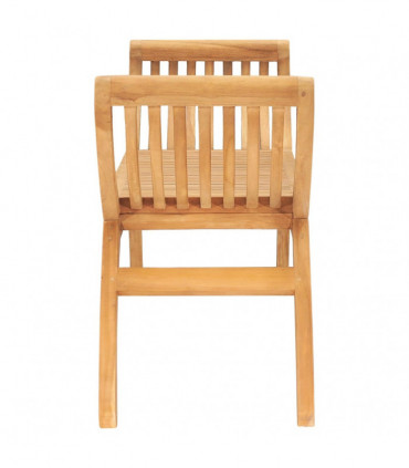 Garden Bench 120 cm Solid Teak Wood