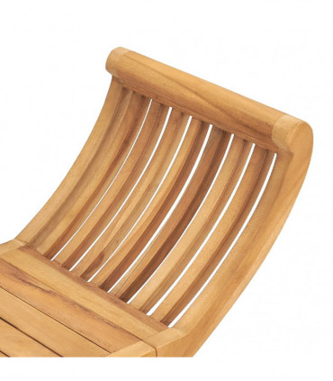 Garden Bench 120 cm Solid Teak Wood