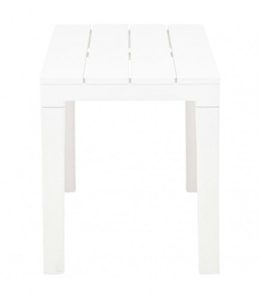 Garden Benches 2 pcs White Plastic
