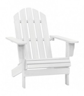 Garden Chair Wood White