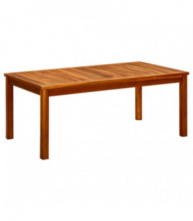 Garden Coffee Table 110x60x45 cm Solid Acacia Wood