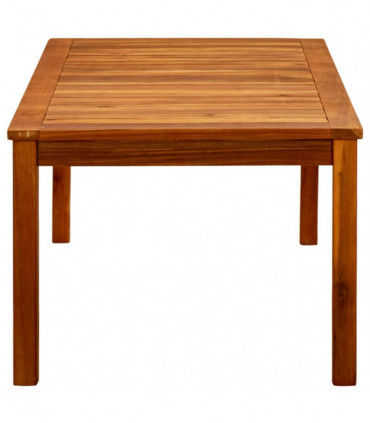 Garden Coffee Table 110x60x45 cm Solid Acacia Wood
