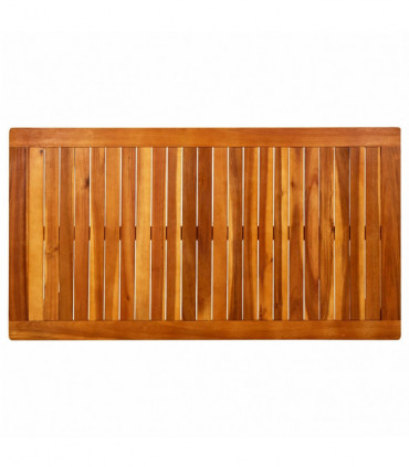 Garden Coffee Table 110x60x45 cm Solid Acacia Wood