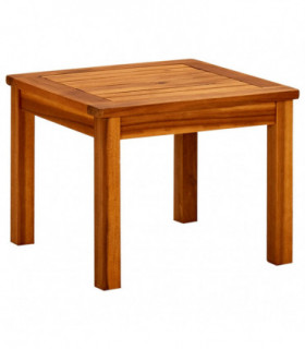 Garden Coffee Table 45x45x36 cm Solid Acacia Wood