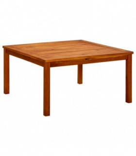 Garden Coffee Table 85x85x45 cm Solid Acacia Wood