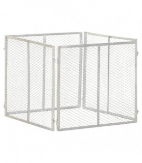 Garden Composter 85x85x70 cm Galvanised Iron