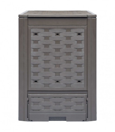 Garden Composters 3 pcs Brown 60x60x83cm 900 L