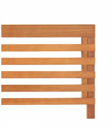 Garden Corner Bench 140 cm Solid Acacia Wood