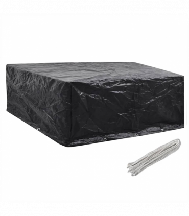 Garden Furniture Covers 2 pcs 10 Eyelets 260x260x90 cm