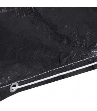 Garden Furniture Covers 2 pcs 12 Eyelets 250x250x70 cm