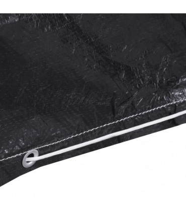 Garden Furniture Covers 2 pcs 7 Eyelets 225x143x90 cm