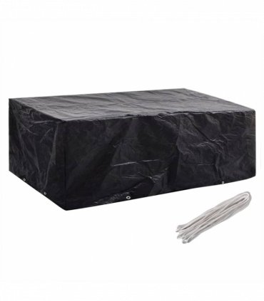 Garden Furniture Covers 2 pcs 8 Eyelets 200x160x70 cm