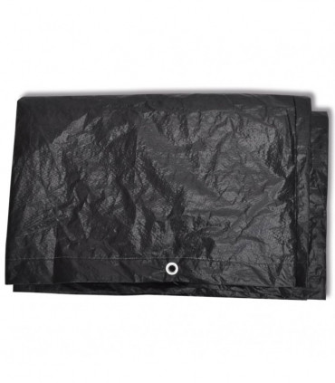 Garden Furniture Covers 2 pcs 8 Eyelets 200x160x70 cm