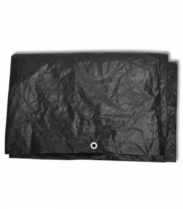 Garden Furniture Covers 2pcs 8 Person Poly Rattan 229x113cm