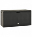 Garden Storage Box Anthracite 114x47x60 cm
