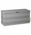 Garden Storage Box Grey 117x45x56 cm