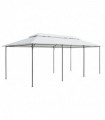 Gazebo 600x298x270 cm White 180g/m²