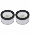 HEPA Filters 2 pcs for Ash Vacuum Cleaner Washable