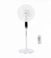 Pedestal Fan - Height Adjustable, 7.5 Hour Timer, 85° Oscillation, LED Panel