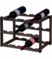 Wine Rack Dark Colour Premium Quality Wooden Display Store 162 Bottle