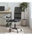vidaXL Office Chair Black Mesh Fabric