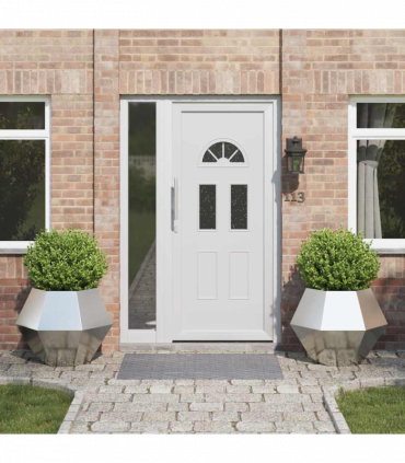 vidaXL Planter 2 pcs Silver 75 x 75 x 60 cm Galvanised Steel