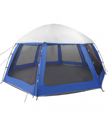 vidaXL Pool Tent with Removable Fly & Mesh Walls Azure Blue 510x510 cm