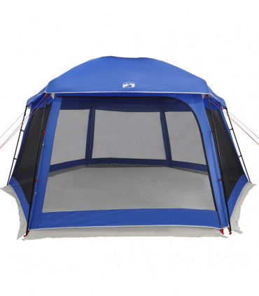 vidaXL Pool Tent with Removable Fly & Mesh Walls Azure Blue 512x458 cm
