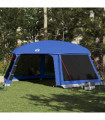 vidaXL Pool Tent with Removable Fly & Mesh Walls Azure Blue 670x590 cm