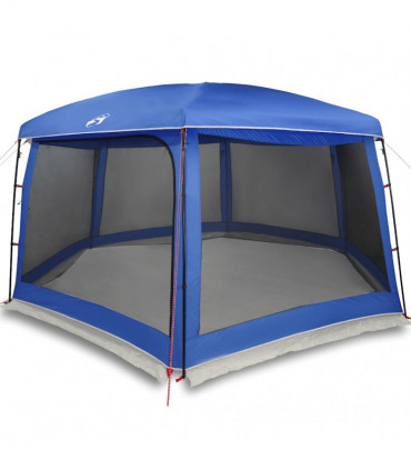 vidaXL Pool Tent with Removable Fly & Mesh Walls Azure Blue 670x590 cm