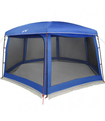 vidaXL Pool Tent with Removable Fly & Mesh Walls Azure Blue 670x590 cm