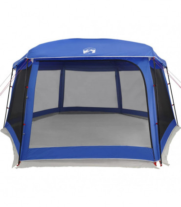 vidaXL Pool Tent with Removable Fly & Mesh Walls Azure Blue 670x590 cm