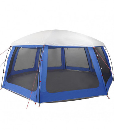 vidaXL Pool Tent with Removable Fly & Mesh Walls Azure Blue 690x690 cm